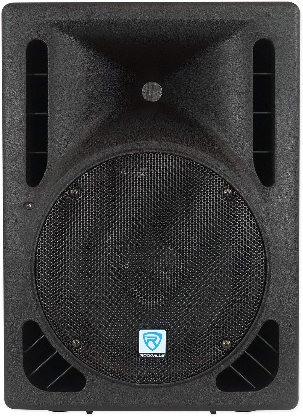 10 Powered DJ Speakers with Stands and Cables J48169