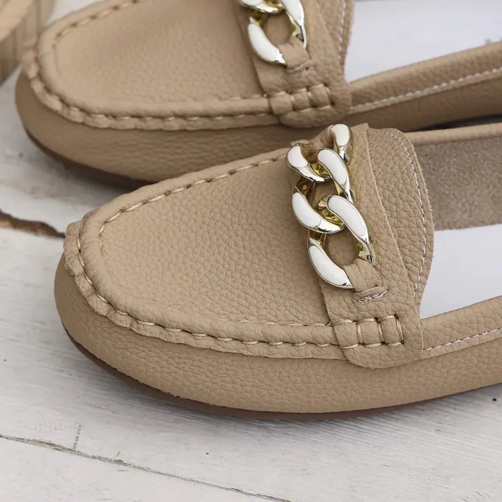 Leather Loafers F8193