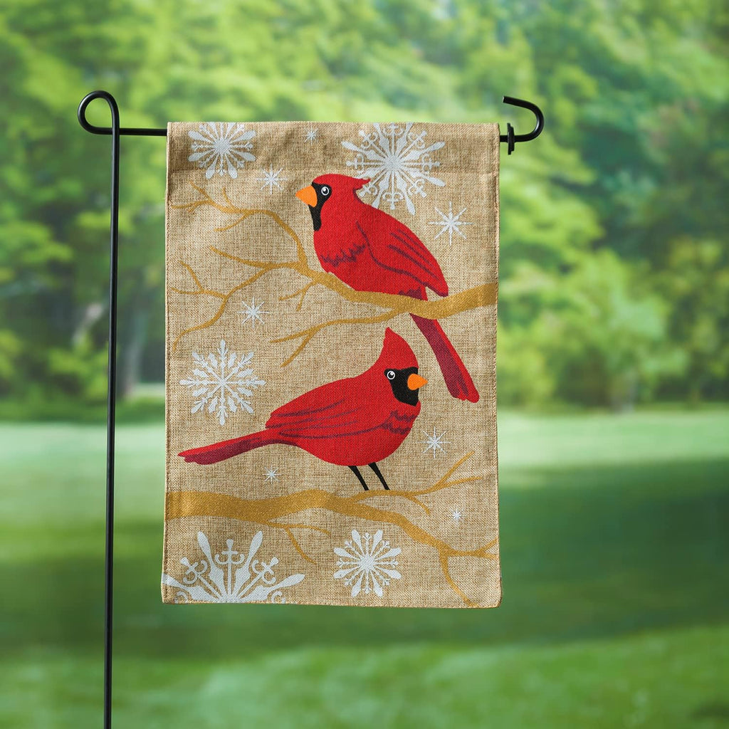 12.5 x 18 inches Burlap Garden Flag E494926