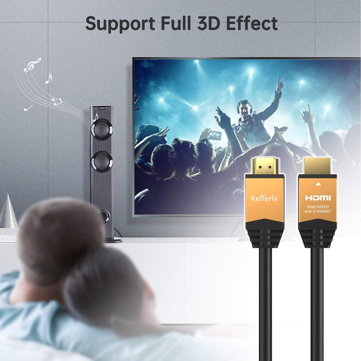 100ft 4K Ultra High Speed HDMI Cable with Signal Booster C341328
