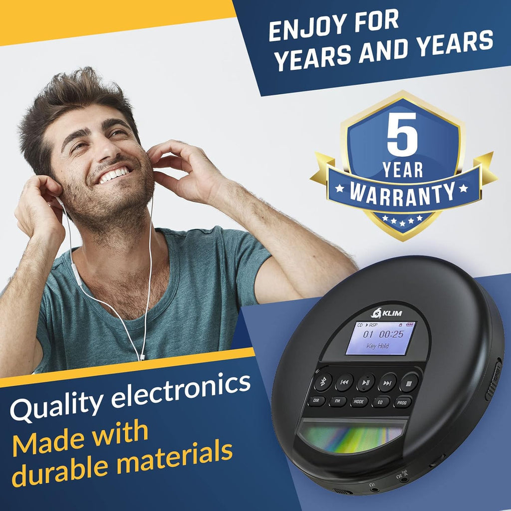 Portable CD Player with Headphones U43124