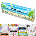 Custom Acrylic Nameplate Desk Plaque L530