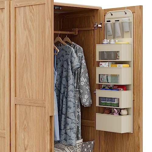 4-Shelf Grey Door Hanging Organizer M982153