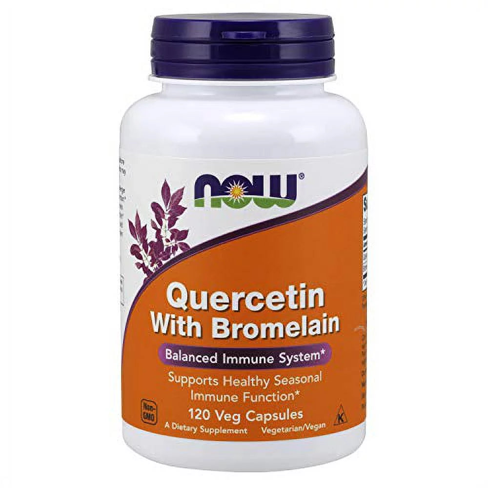 Quercetin with Bromelain, 120 Veg Capsules P553