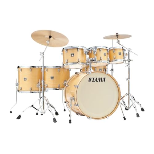 Gloss Natural Blonde 7-Piece Shell Pack with 22-Inch Bass Drum D43033