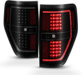 Black Smoke LED Tail Lights Brake Lamps Driver & Passenger Side M3345
