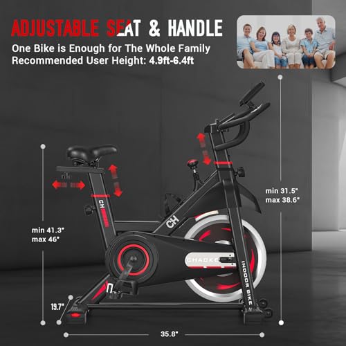 Indoor Cycling Bike with 330lbs Weight Capacity C4064