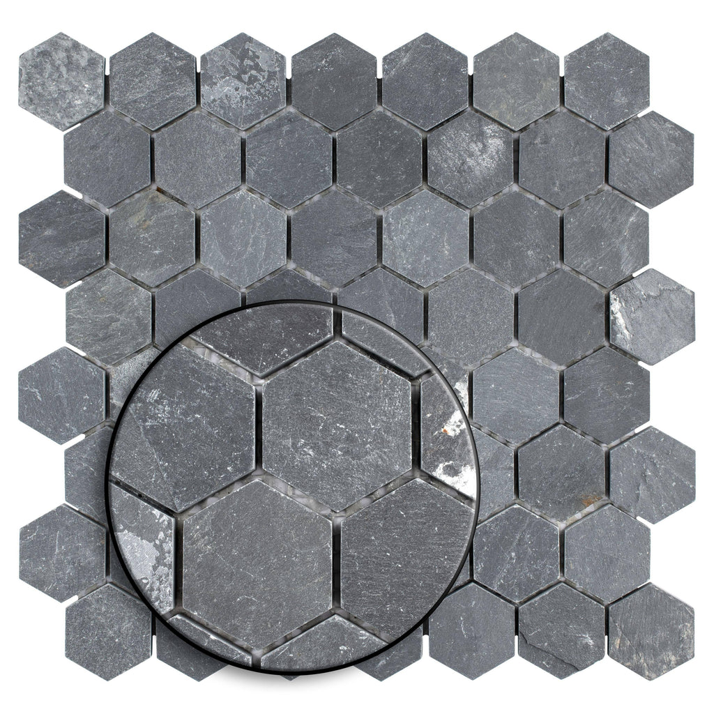 Mosaic Hexagon Stone Tile M59672