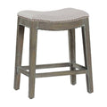Burnished Oak Counter Stool L2288