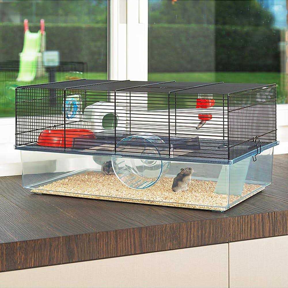 Large Hamster Cage with Water Bottle M424