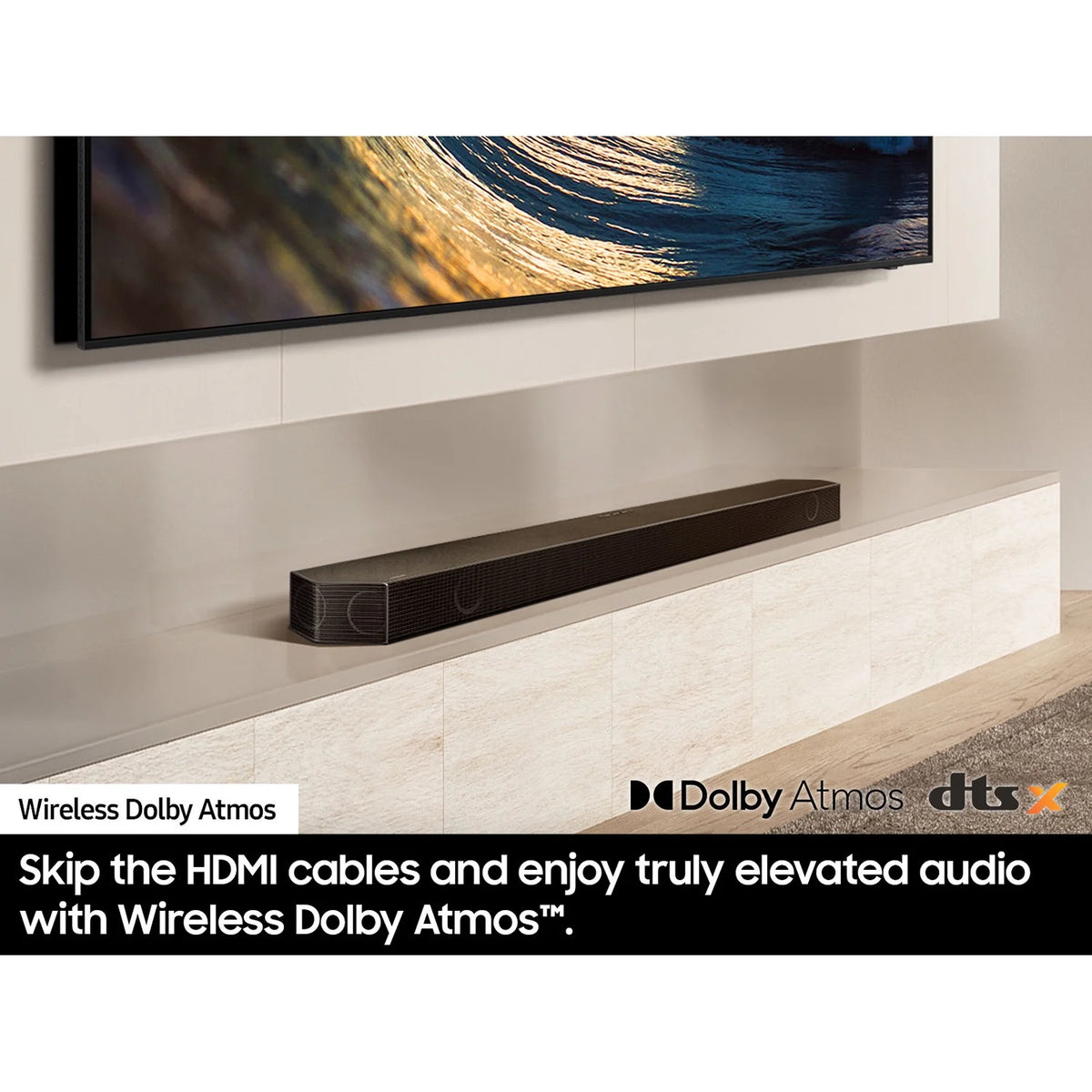 11.1.4ch Soundbar with Rear Speaker and Wireless Dolby Atmos Audio C71027