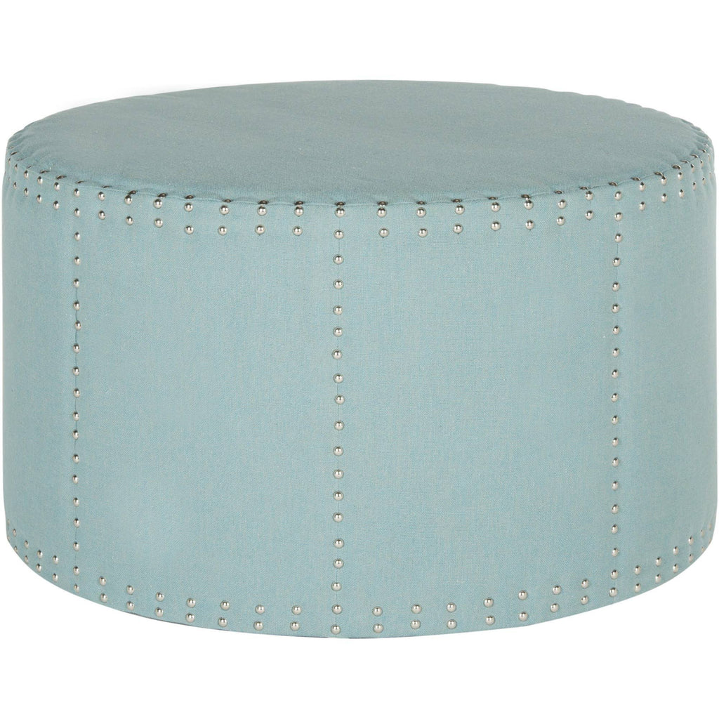 Sky Blue Ottoman F51049