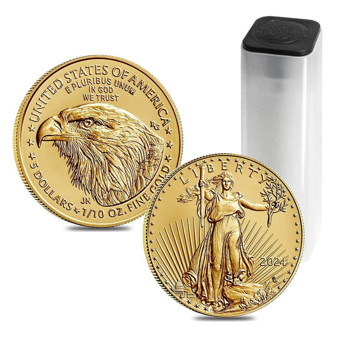1/10 oz Gold American Eagle $5 Coin W82414