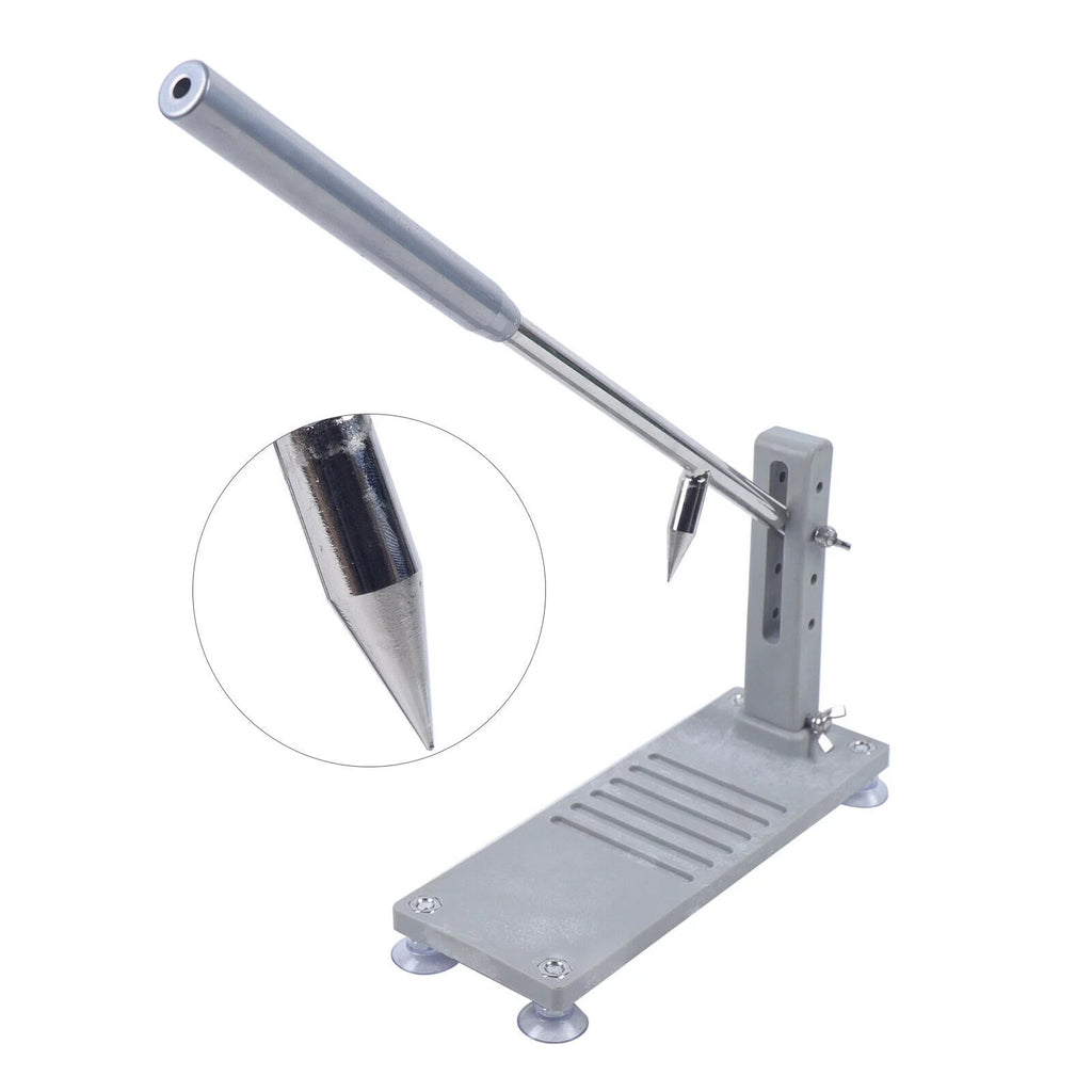 Manual Oyster Clam Shucker Stainless Opener Tool with 2 Blade C73312