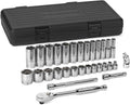 57 Pc. 3/8" Drive 6 Pt. Mechanics Tool Set, SAE/Metric C461