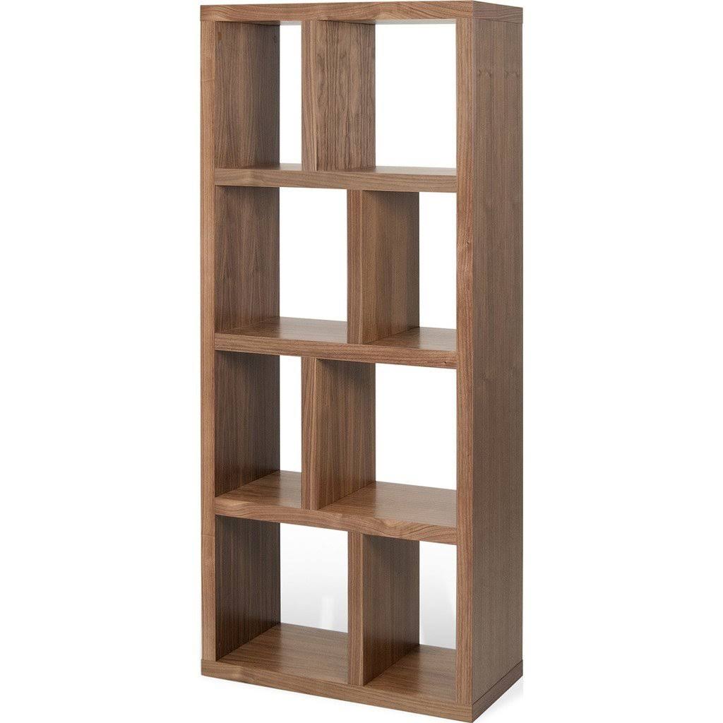 Walnut 4 Levels Bookcase Y42091
