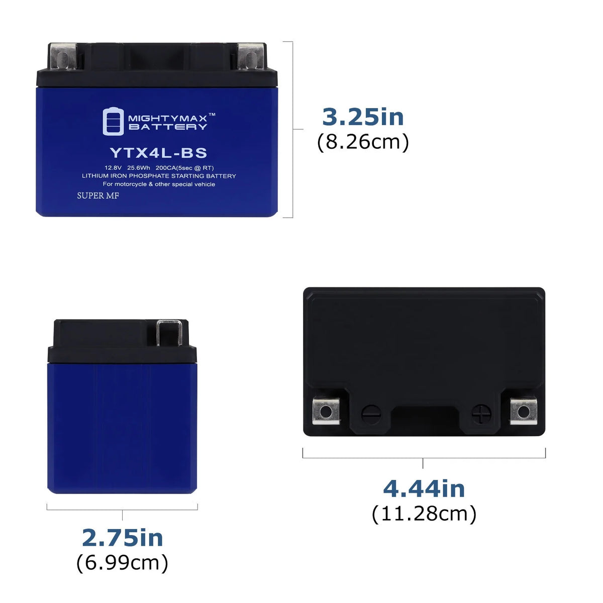 6 Pack Lithium Replacement Battery for Honda Scooters E386079