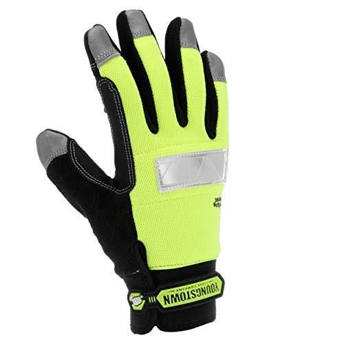 Lime Kevlar Lined Safety Glove X-Large A3544