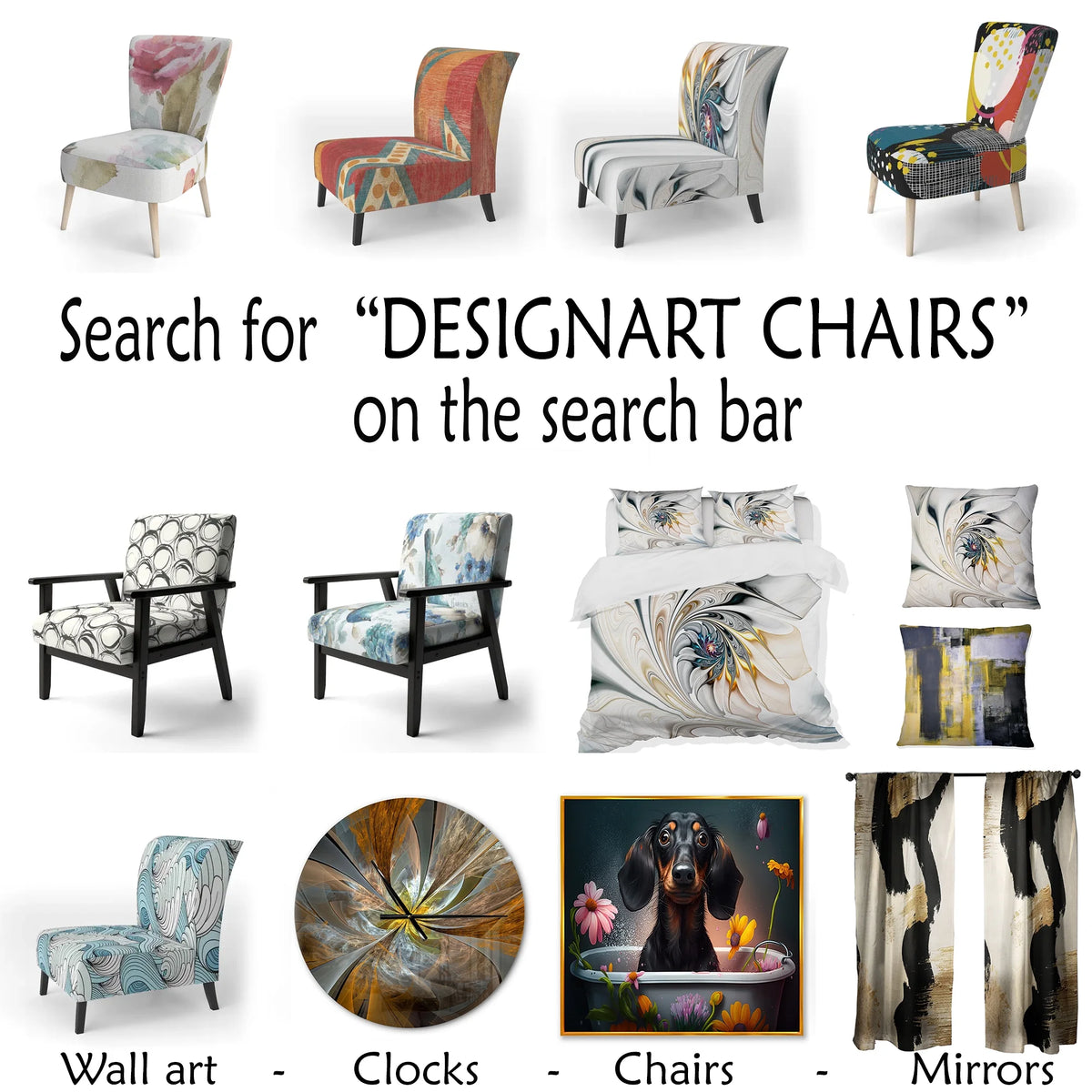 Upholstered Traditional Accent Chair D7507