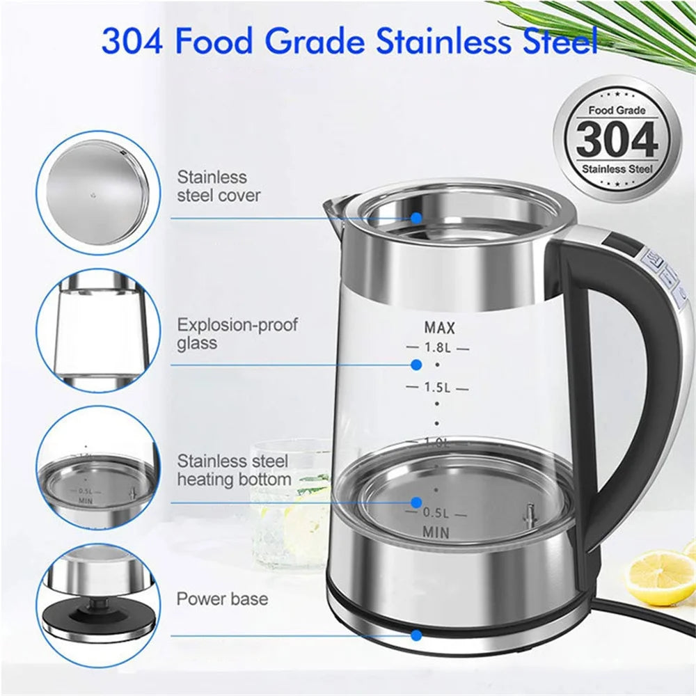 Glass Electric Kettle R725