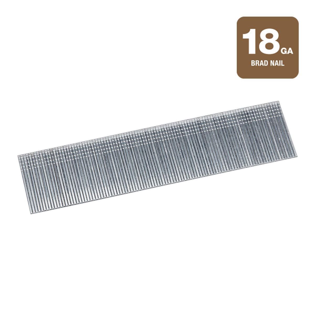 1-1/4 in. 18 GA Galvanized Brad Nails, 5000-Piece R9163