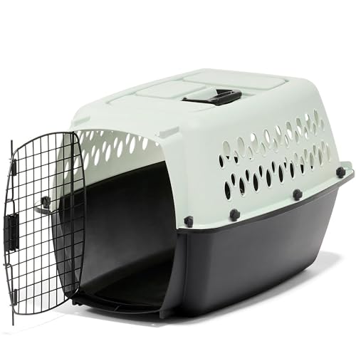 26" Parisian Blue & Black Dog Kennel Q3543