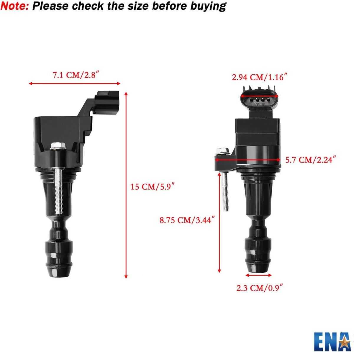 Set of 4 Ignition Coil Pack W75570