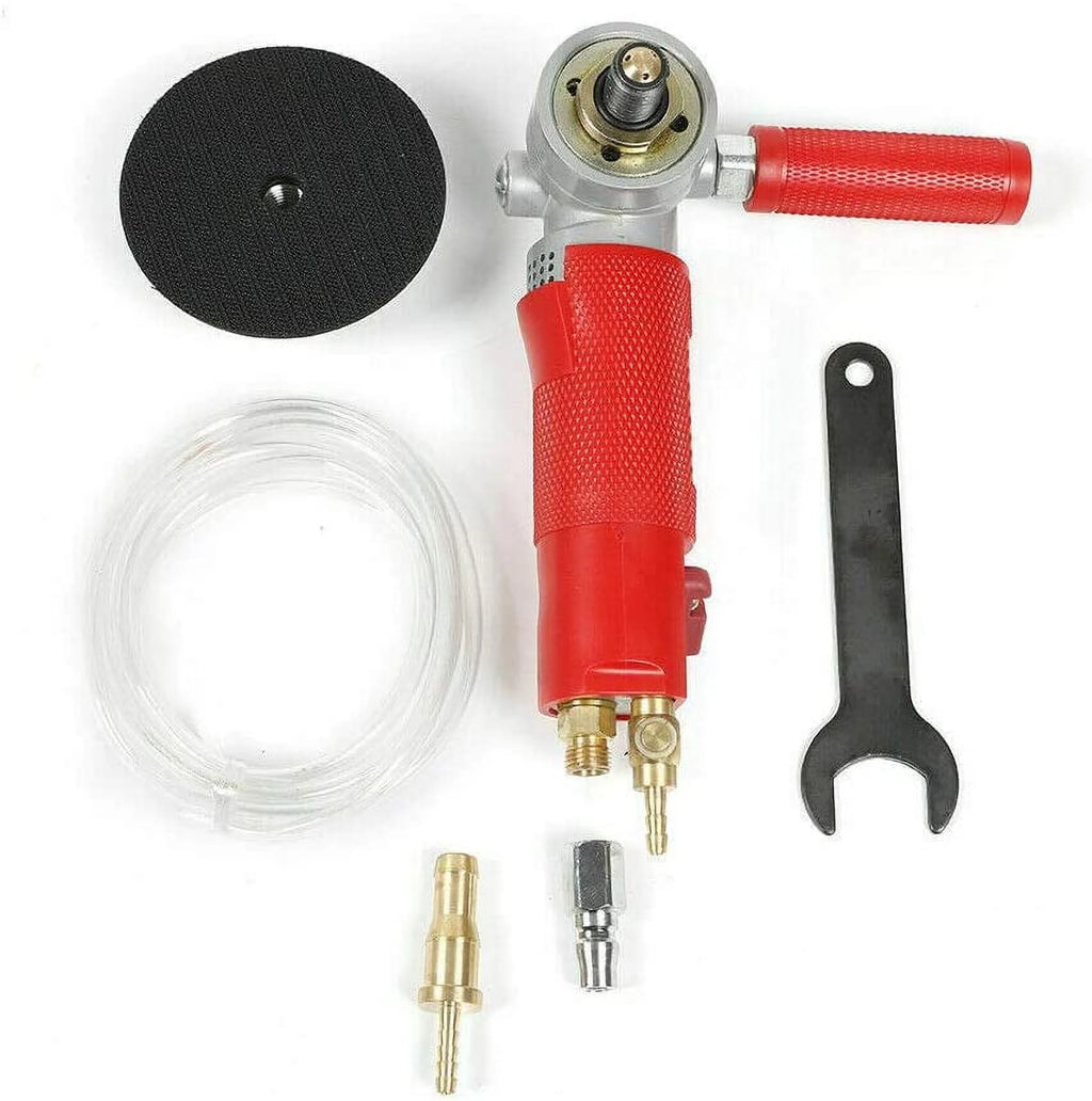 4" Pneumatic Wet Stone Sander Air Wet Polisher O85886