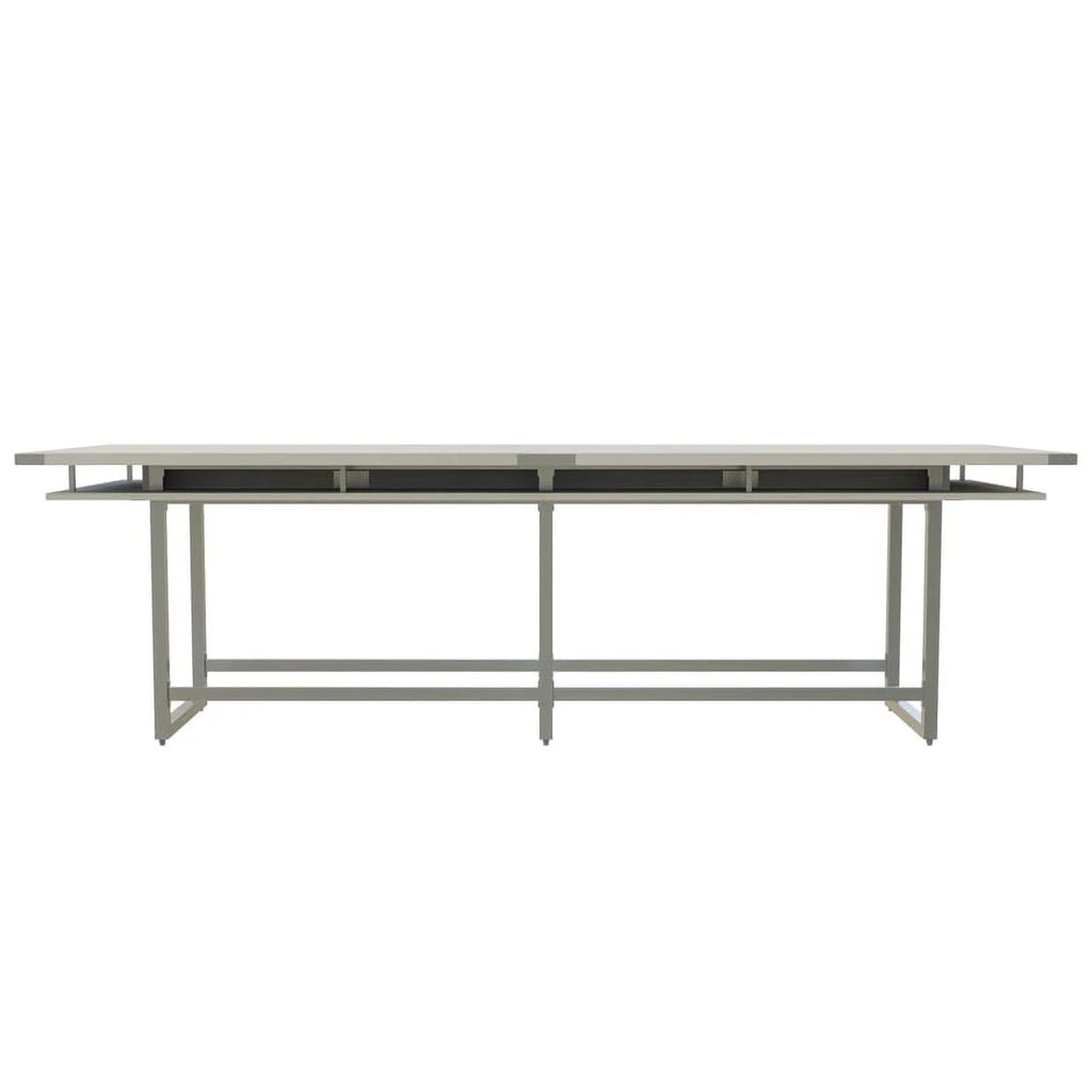 Conference Table Standing Height White Ash Z5523