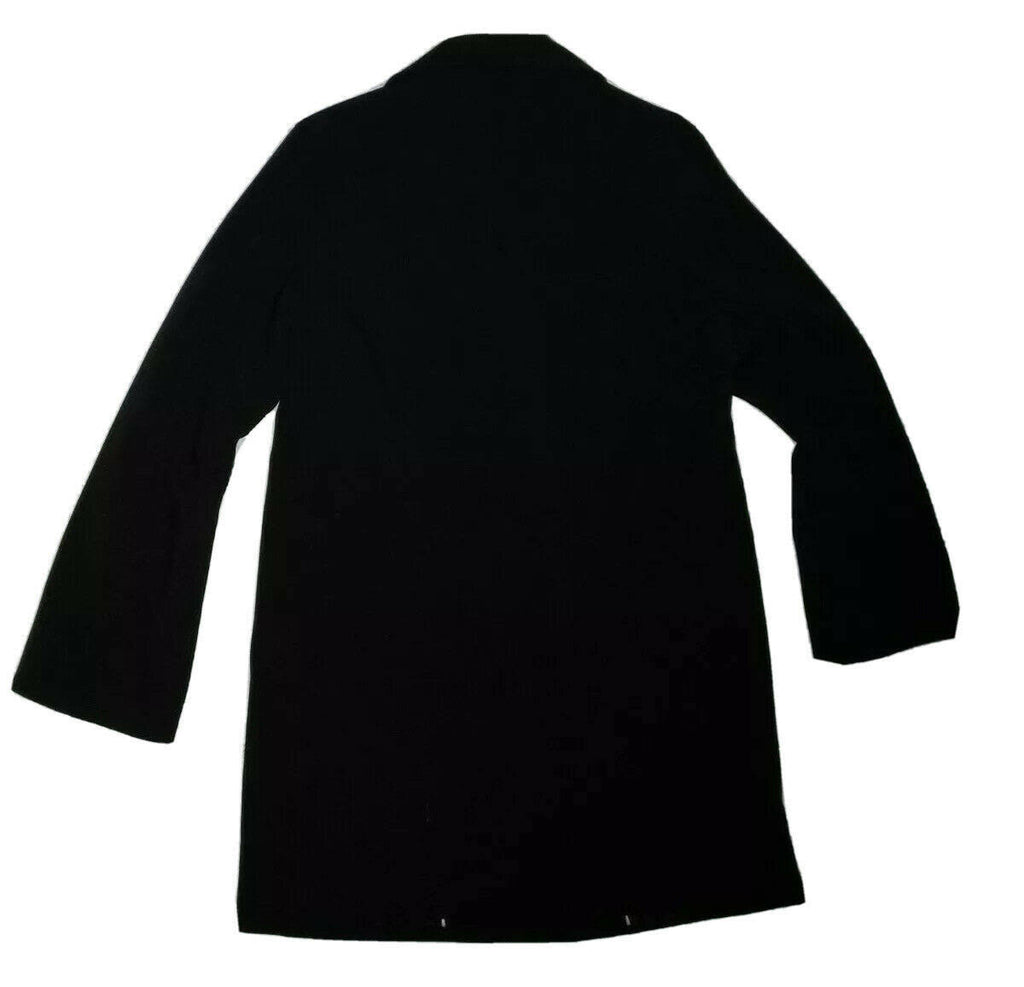 Black Xs Single-Breasted Coat L17657