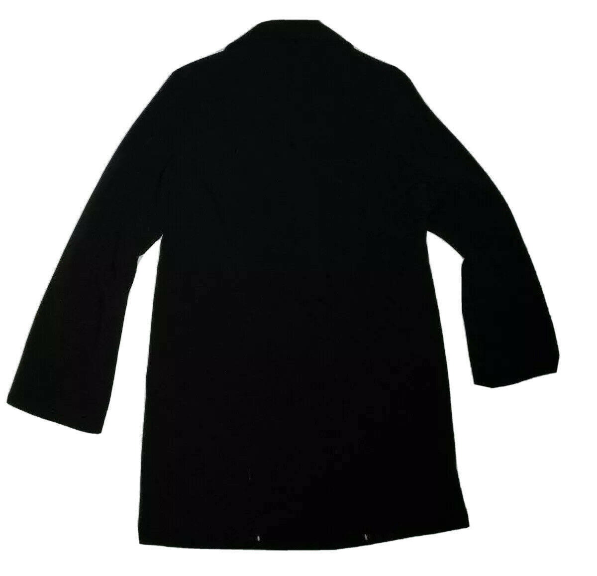 Black Xs Single-Breasted Coat L17657
