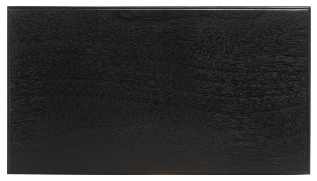 Black 3-Drawer Wood Console Table K7161