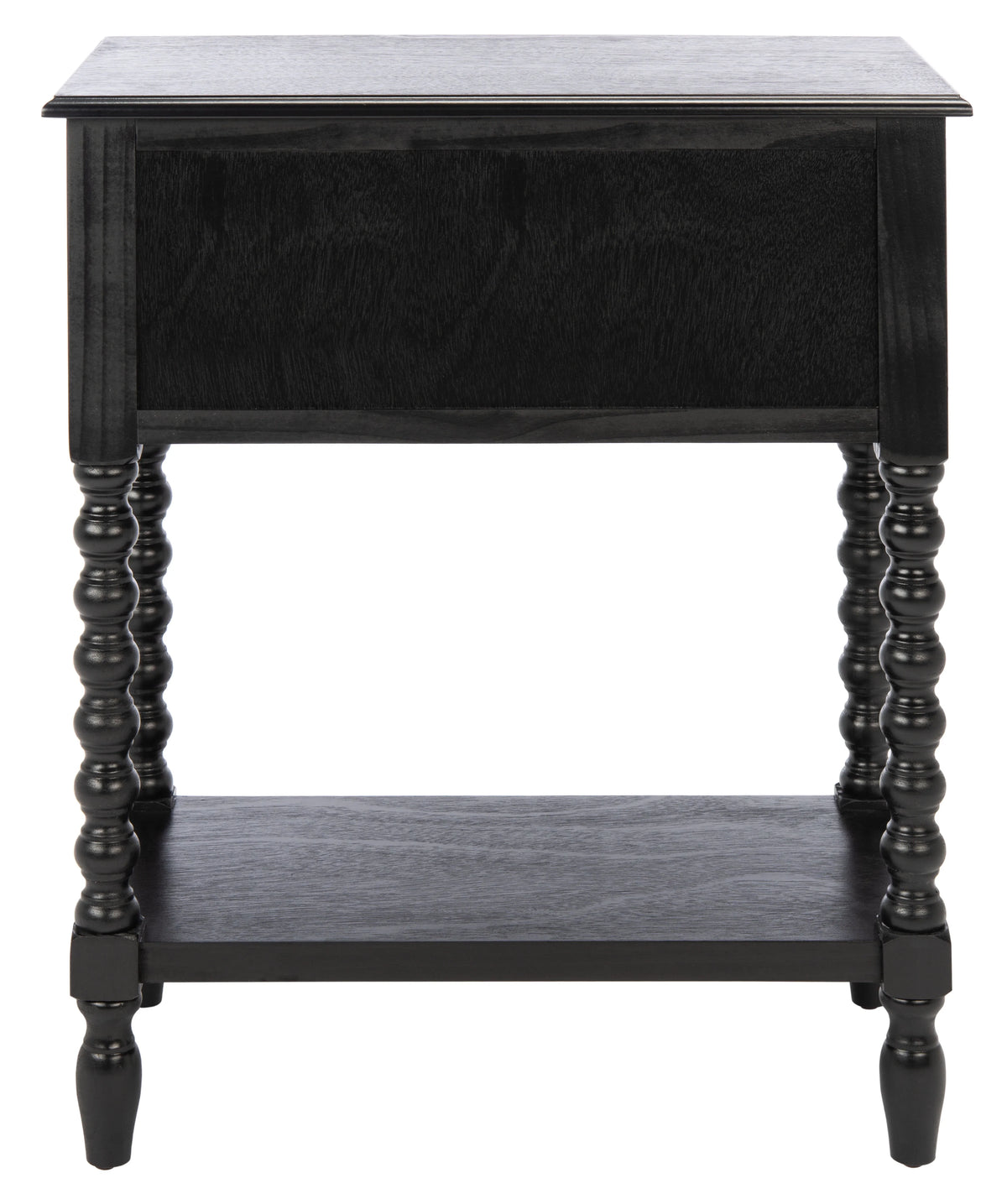 Black 3-Drawer Wood Console Table K7161