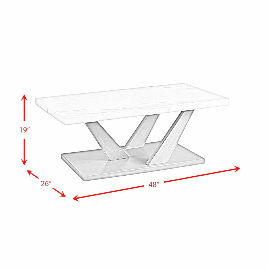 Grey Rectangular Coffee Table H232