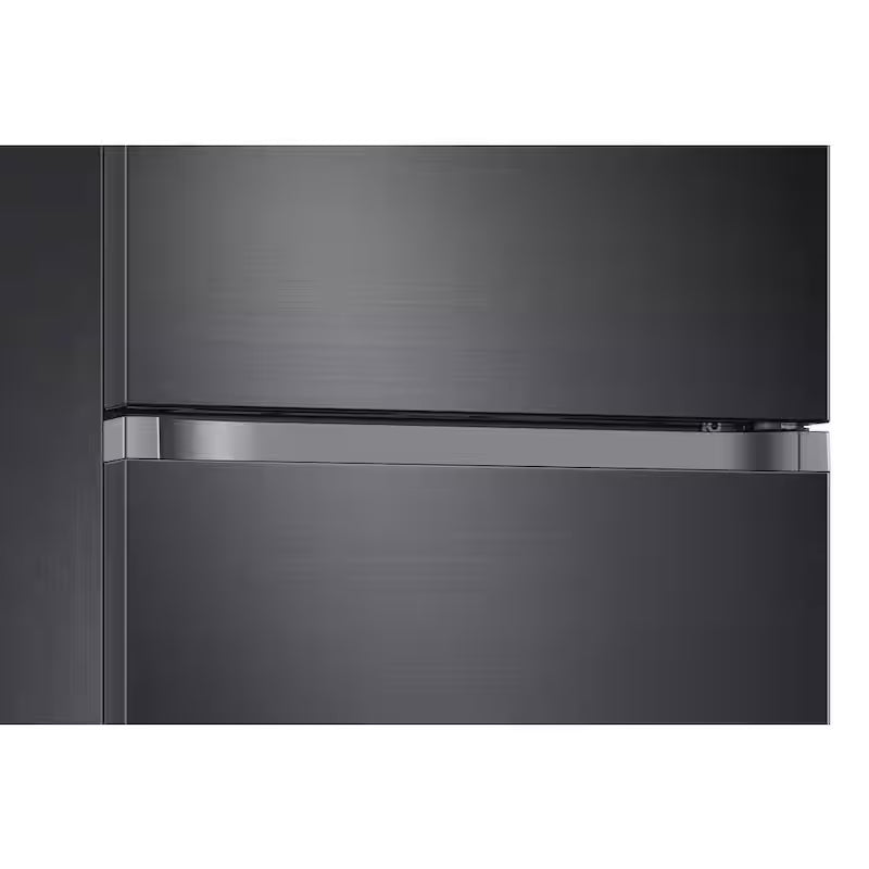 29 in. 17.6 cu. ft. Top Freezer Refrigerator with Ice Maker in Black Stainless Steel Y764846