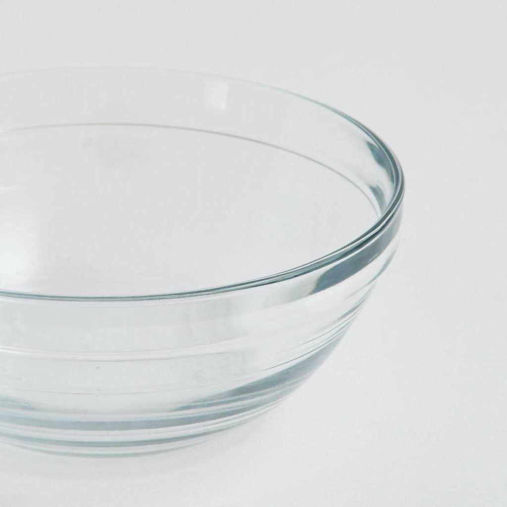 Clear Elevated Glass Bowl Feeder T329804