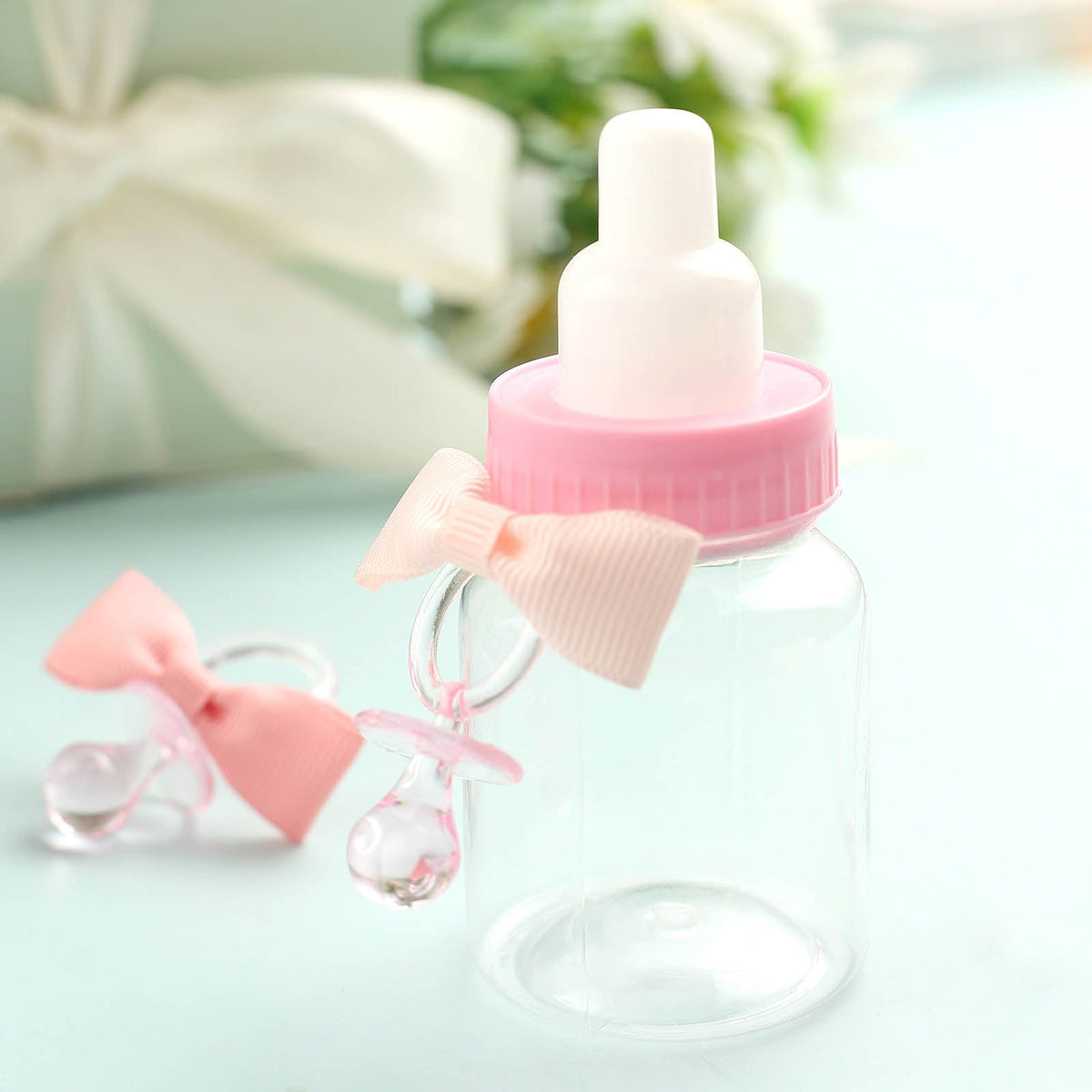 Pink Baby Pacifiers 144/pk D9134
