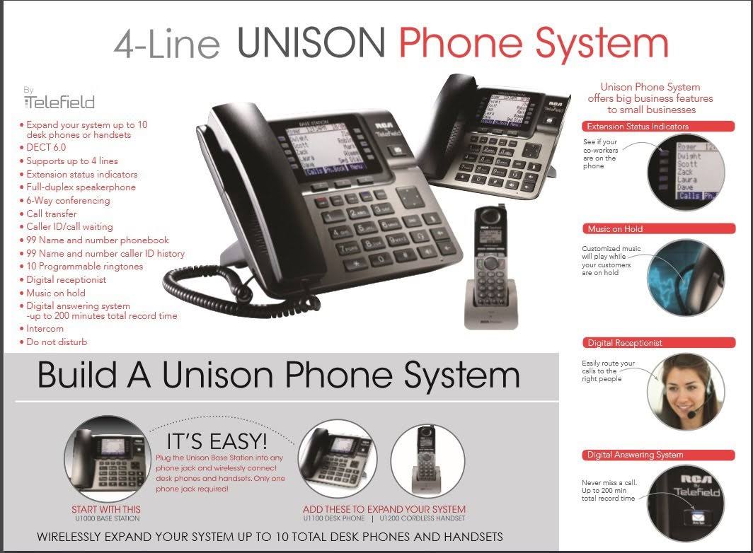 4-Line Phone System Q66823