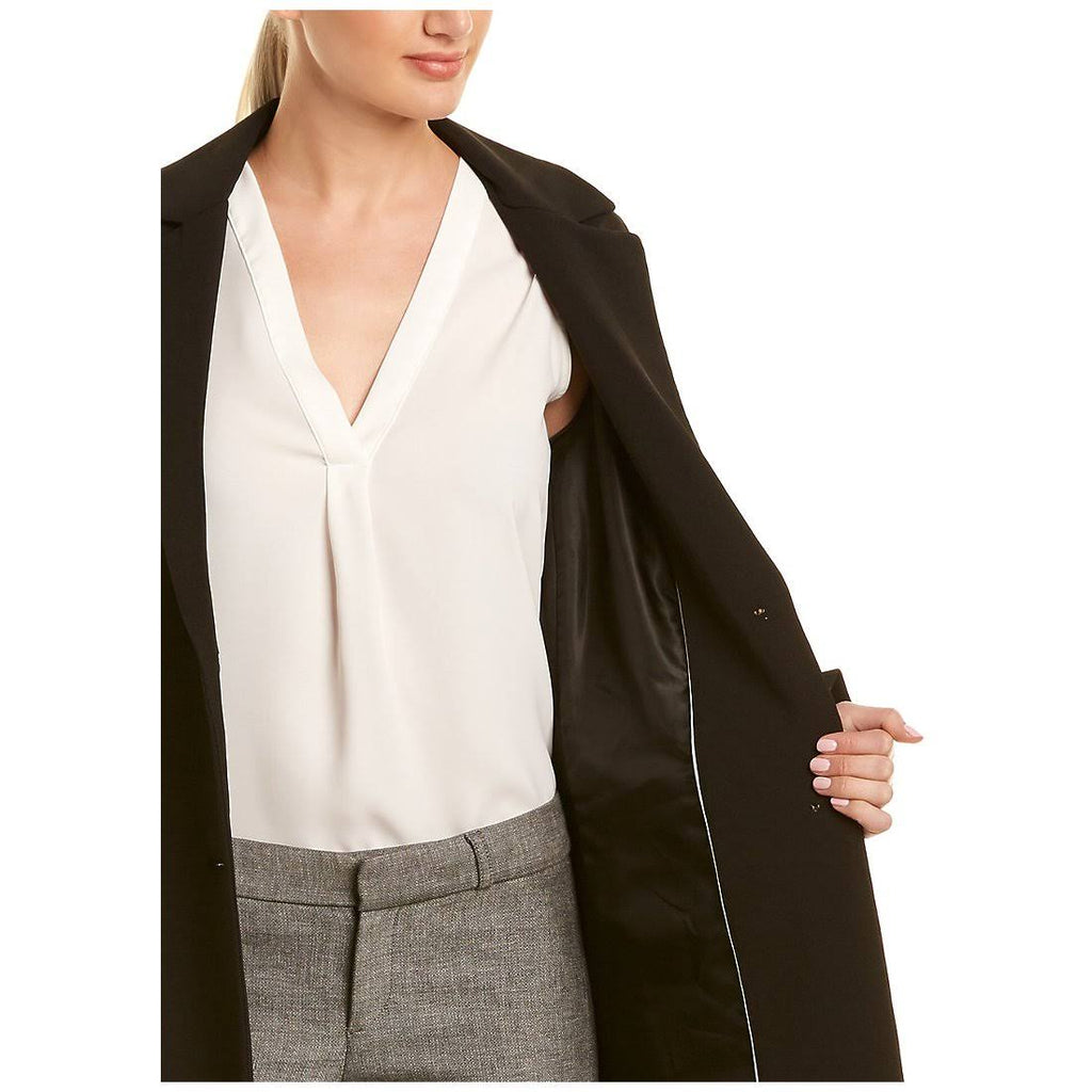 Black Xs Single-Breasted Coat L17657