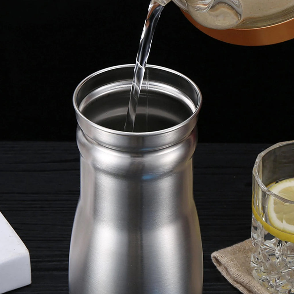 Stainless Steel Bottle with Lid Jug L8016
