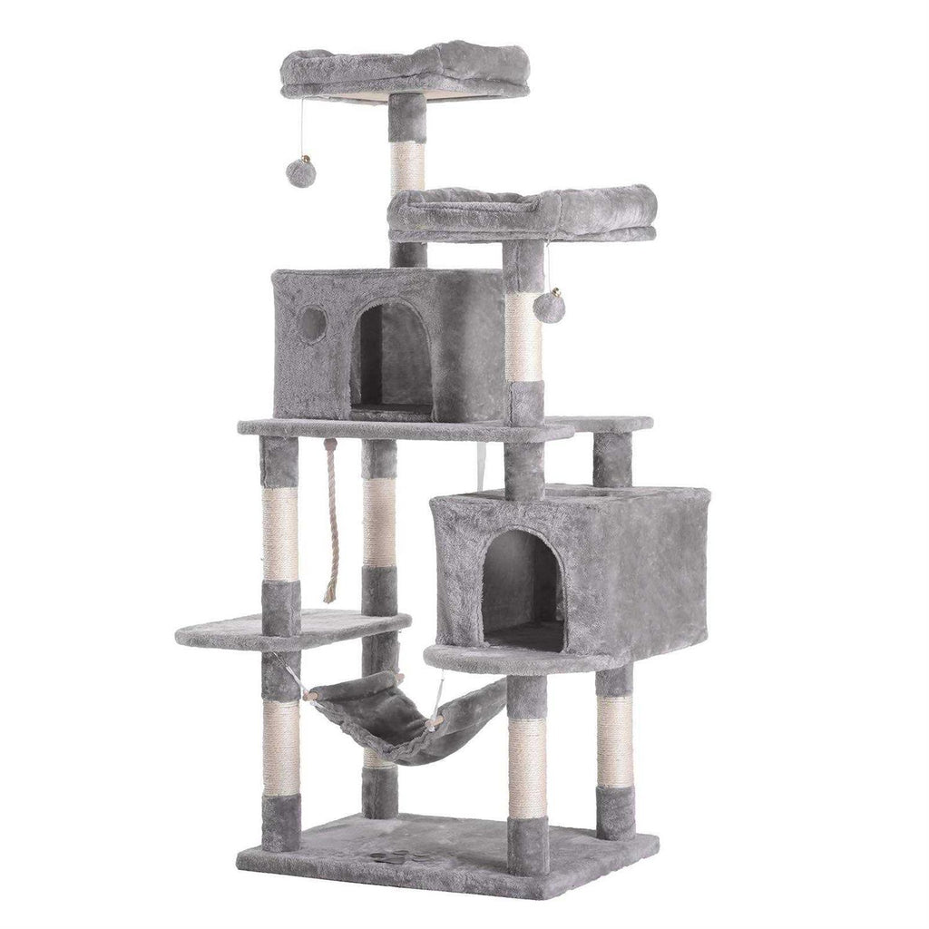 Large Multi-Level Cat Tree Condo with Sisal Scratching Posts S301277