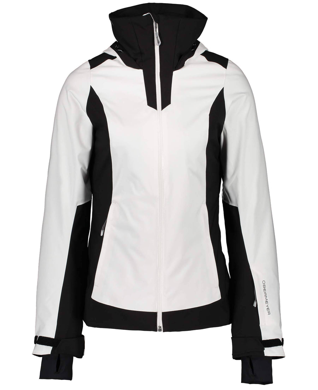 White Shell Ski Jacket B895