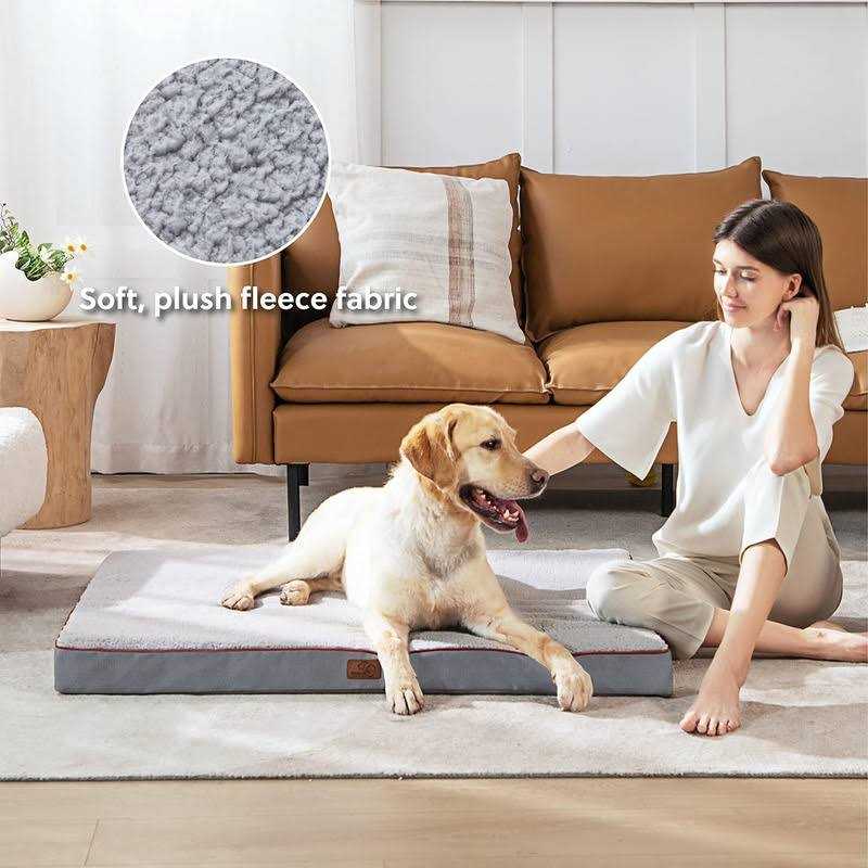 Waterproof Orthopedic Dog Bed with Removable Washable Cover Q81348