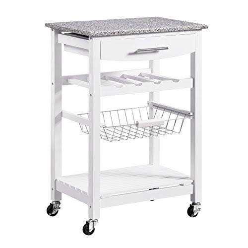 White Kitchen Island R643379