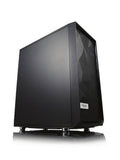 Black Compact Mid Tower Computer Case W381
