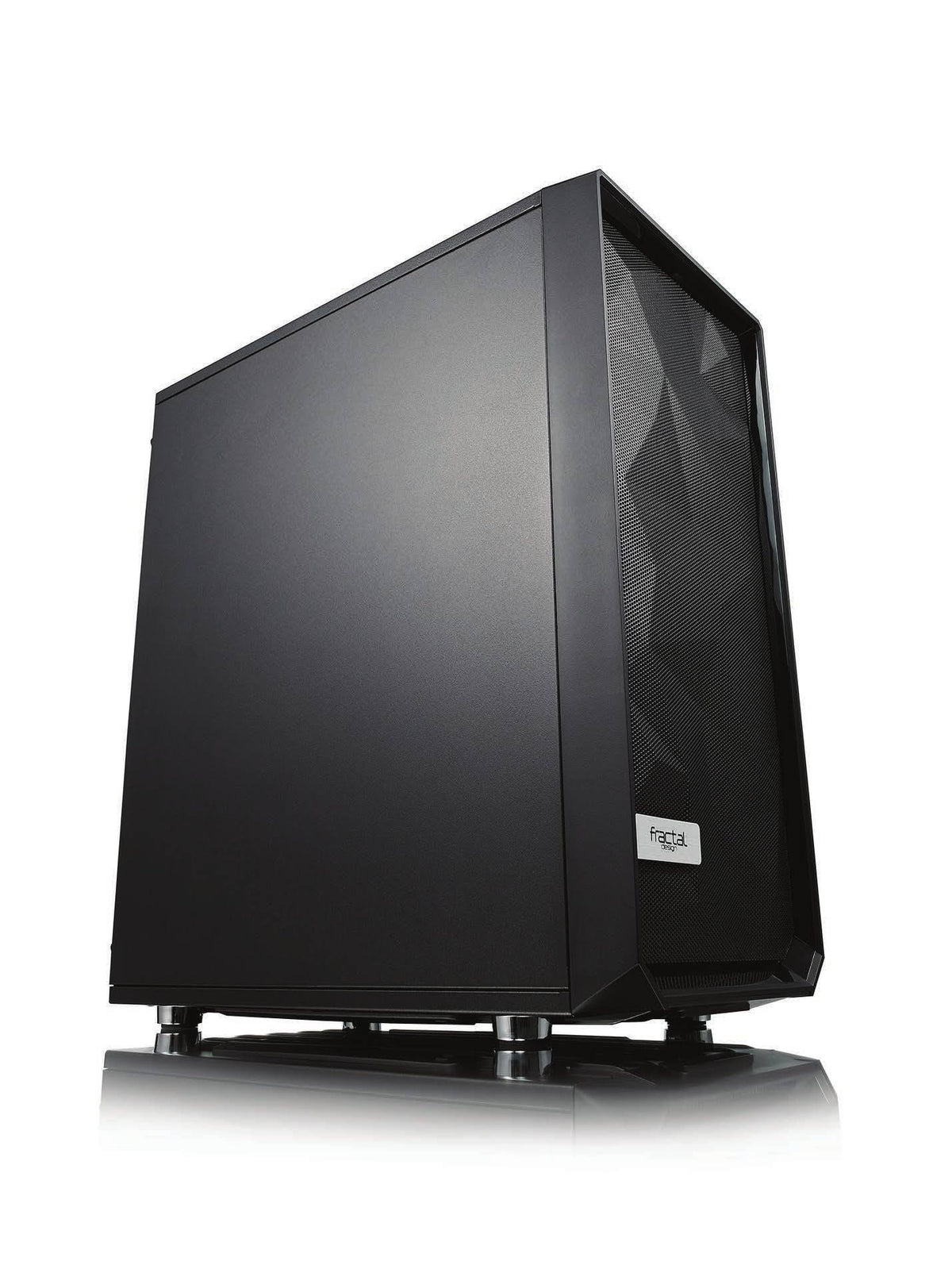 Black Compact Mid Tower Computer Case W381