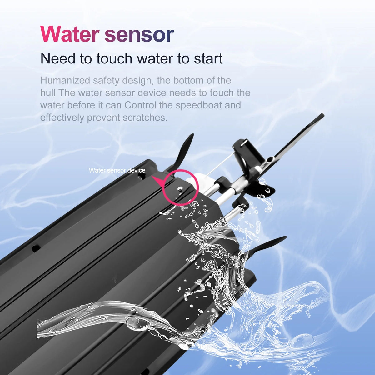 Remote Control Boat Toy with Low Battery Alarm Z908
