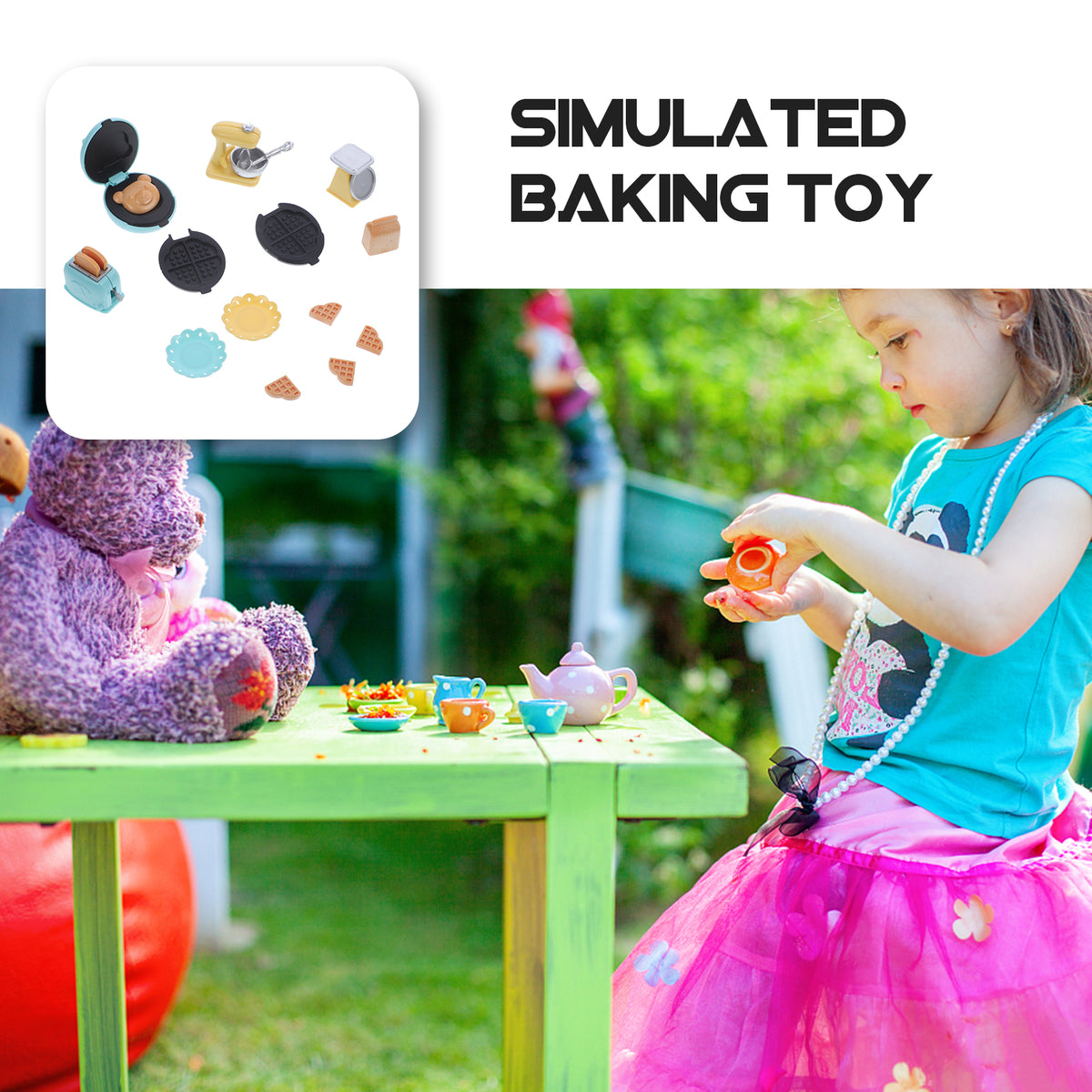 Miniature Baking Props Plastic Dollhouse Accessories U529