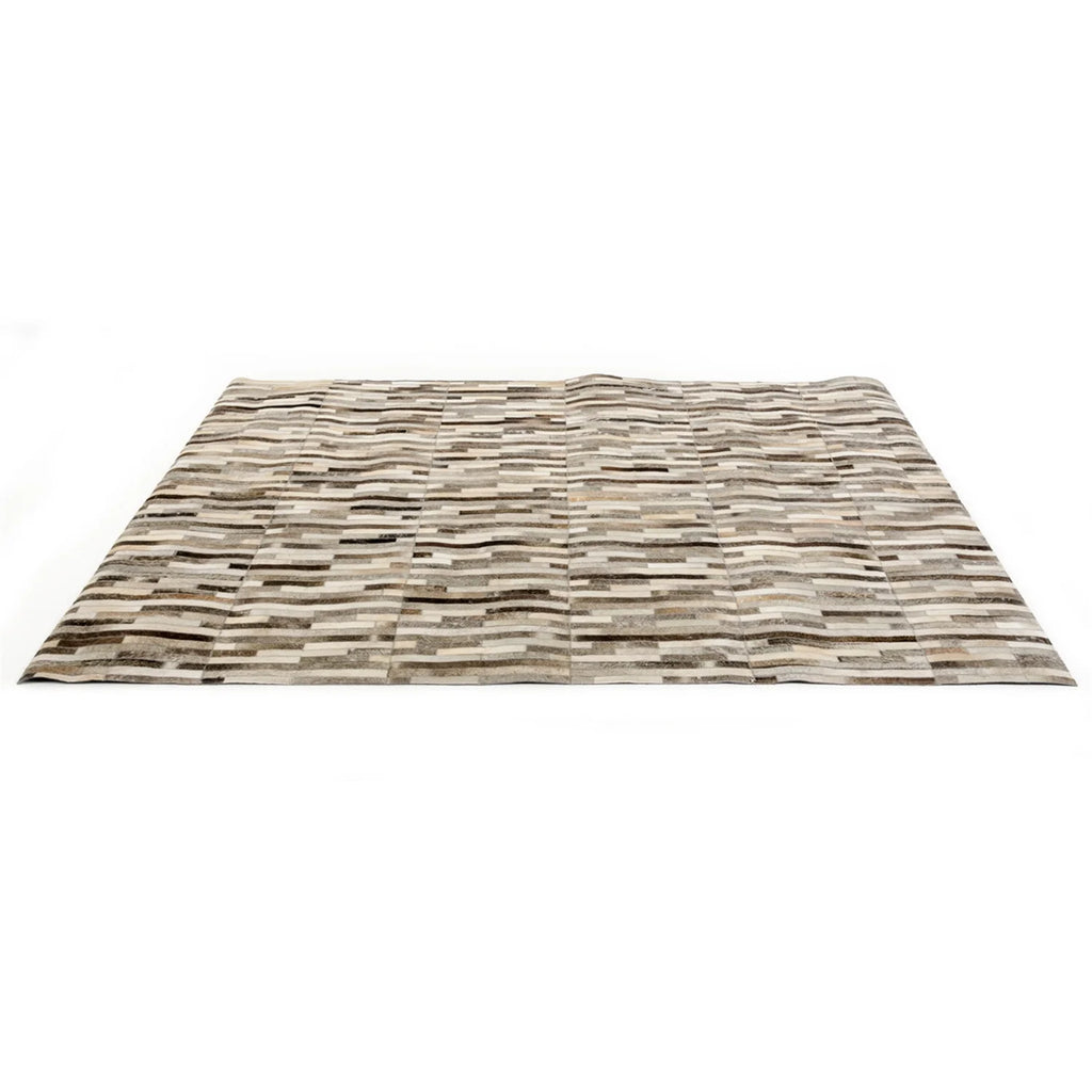 Modern Leather Small Area Rug J204021