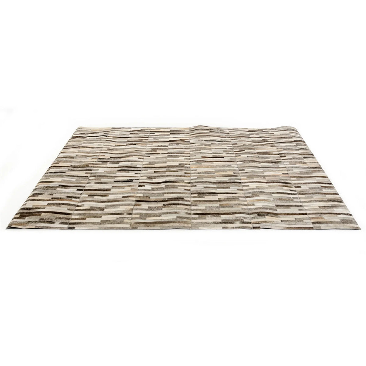 Modern Leather Small Area Rug J204021
